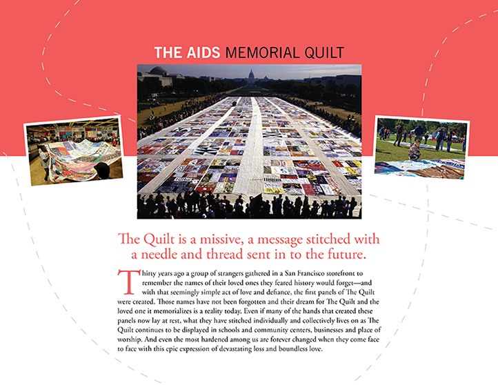 The AIDS Memorial Quilt